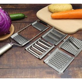 Stainless Steel Grater, Vegetable And Fruit Slicer, Peeler (Option: 4pcs MKC)