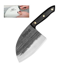 Serbian Chef Knife With Sheath (Option: Serbian Chef Knife with Sheath)